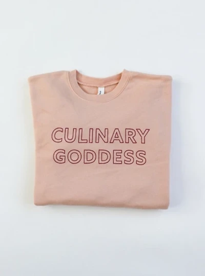 Overseasoned Culinary Goddess Crewneck