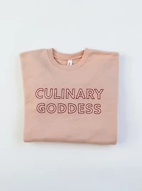Overseasoned Culinary Goddess Crewneck