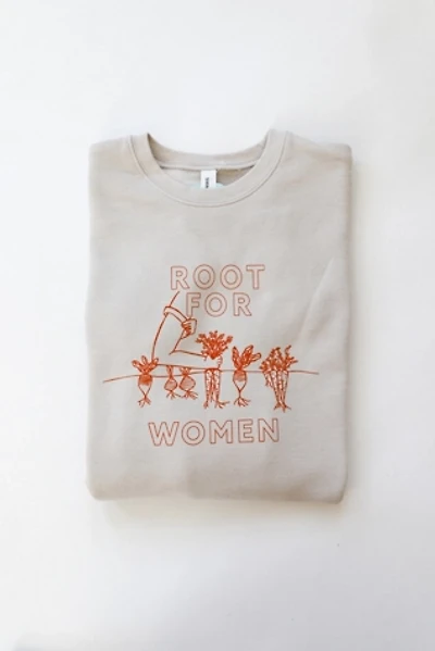 Overseasoned Root for Women Crewneck