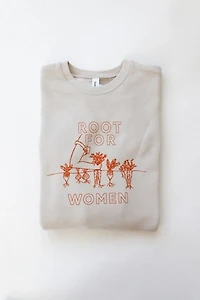 Overseasoned Root for Women Crewneck