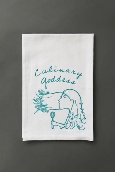 Overseasoned Culinary Goddess Tea Towel