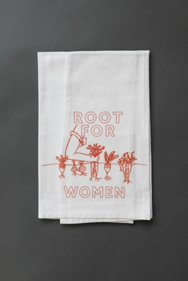 Overseasoned Root for Women Tea Towel