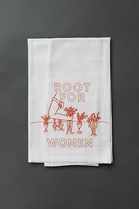 Overseasoned Root for Women Tea Towel