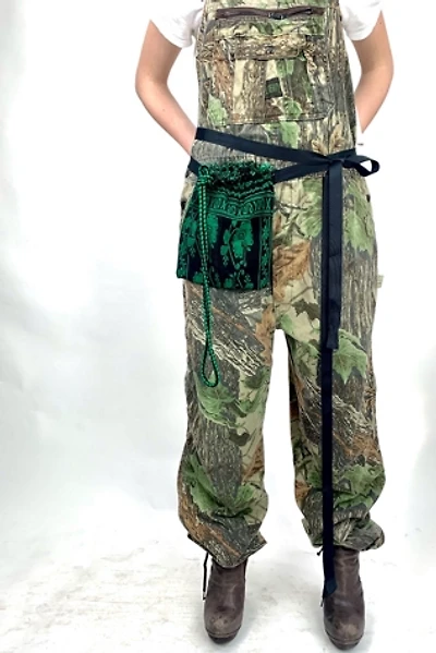 Anna Corinna Emerald Woven Fancy Fanny Pack