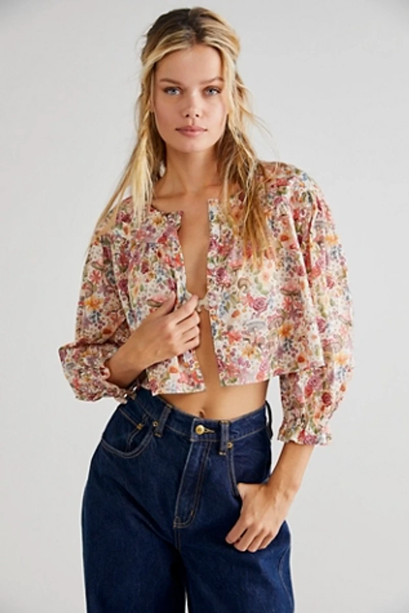 For Love & Lemons Theodora Crop Top