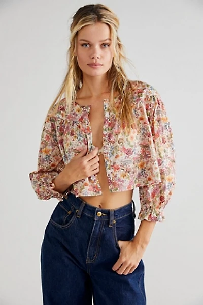 For Love & Lemons Theodora Crop Top