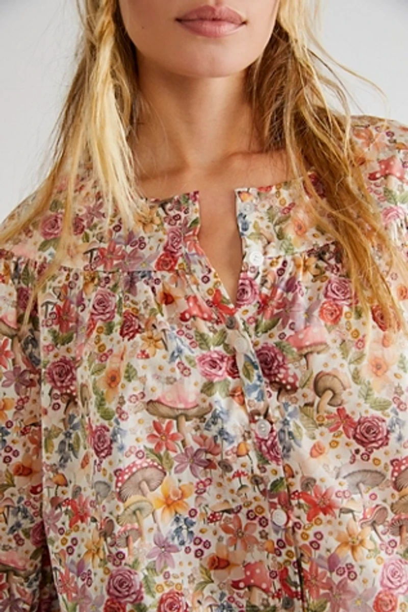 For Love & Lemons Theodora Crop Top