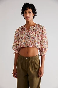 For Love & Lemons Theodora Crop Top