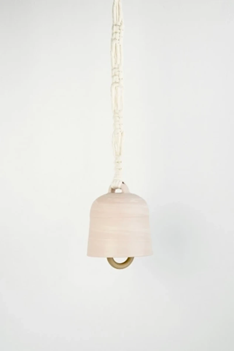 Ren Vois Blush Marble Porcelain Bell