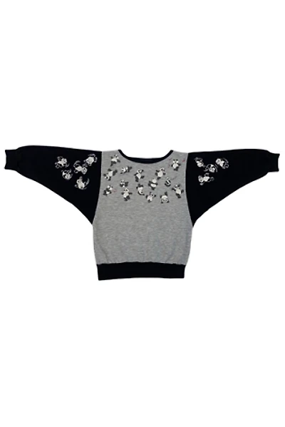1980s Vintage Love Panda Pullover Sweatshirt Selected by BusyLady Baca & The Goods