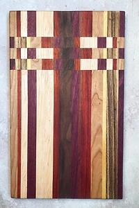 Honorable Oak Exotic Wood Cutting Board