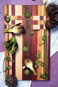 Honorable Oak Exotic Wood Cutting Board