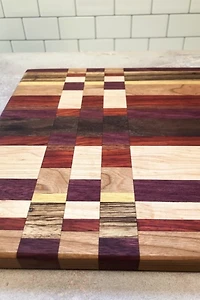 Honorable Oak Exotic Wood Cutting Board