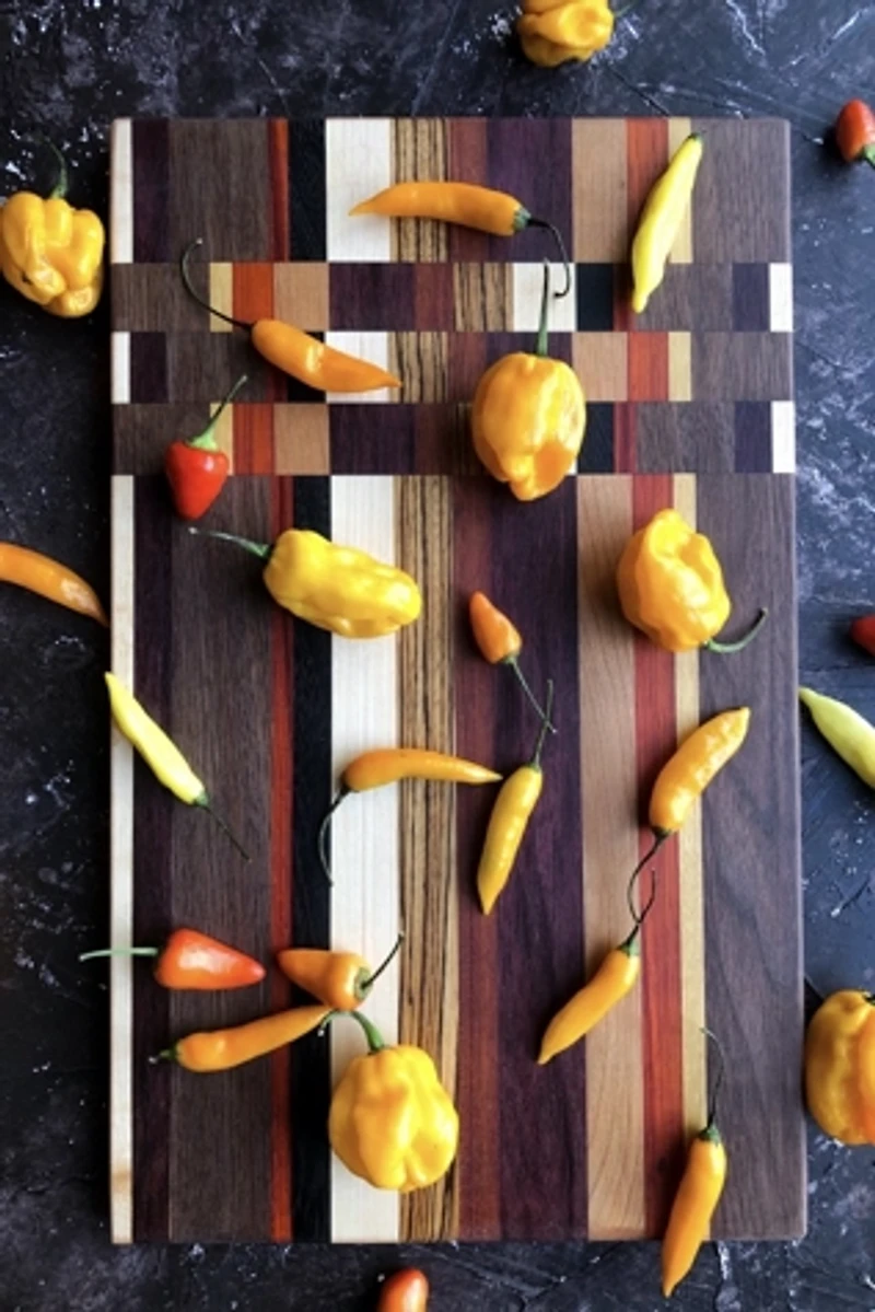 Honorable Oak Brownie Batter Wood Cutting Board