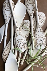Honorable Oak Wood Burn Spoons