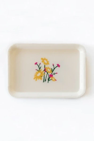 Three Potato Four Floral Tray
