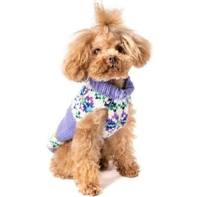 XXXL Chilly Dog Lavender Flowers Sweater