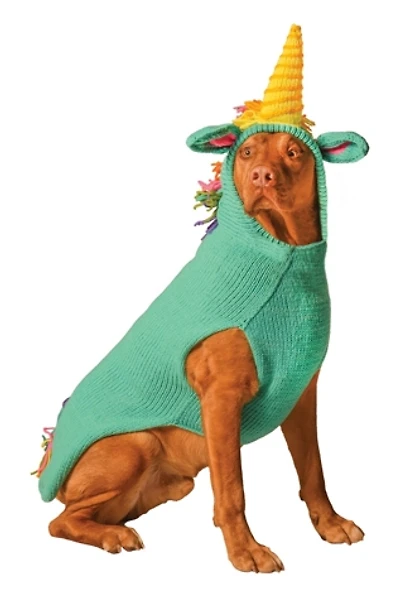 XXL Chilly Dog Unicorn Sweater