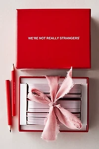 We're Not Really Strangers Couples Edition