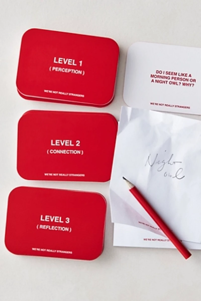 We're Not Really Strangers Couples Edition