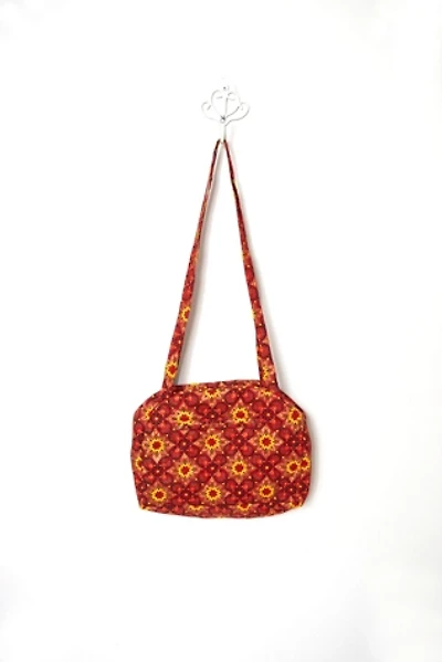 Vintage 1970s Printed Cotton Sun Hat & Tote Bag Set Selected by SwaneeGRACE