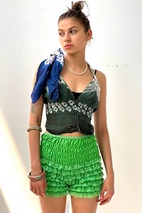 Anna Corinna Leaf Halter Top