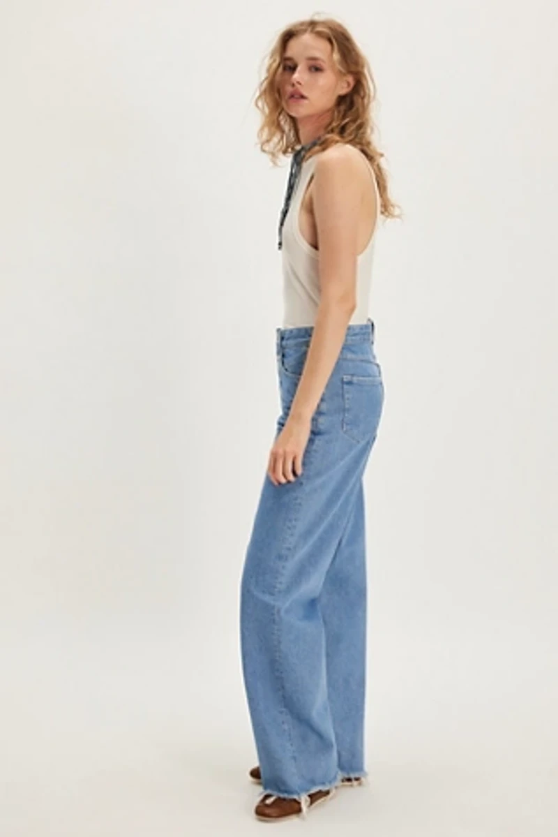 Closed Nikka Mid-Rise Wide-Leg Jeans