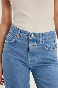 Closed Nikka Mid-Rise Wide-Leg Jeans