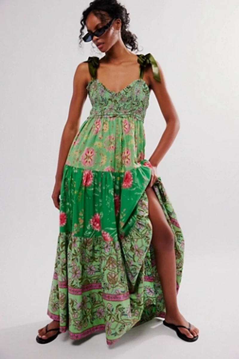 lace maxi night dress Long Night Dress Satin & Lace