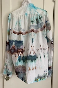 KA.TL.AK Wearable Art Butterfly Wing Shirt