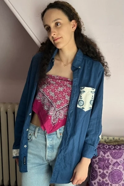 KA.TL.AK Re-worked Blue Shirt