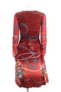 1990s Anac Mesh Abstract Print Dress Selected By Ritual Vintage