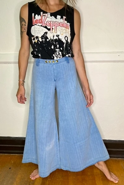 Vintage Ultra Wide Flare Denim Pants Selected by Wax Plant