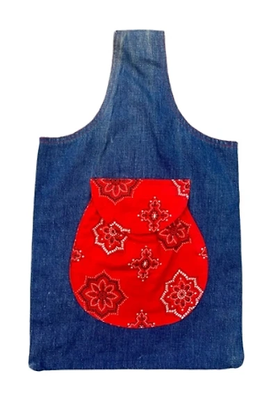 1950s Vintage Handmade Denim Bag Selected by BusyLady Baca & The Goods