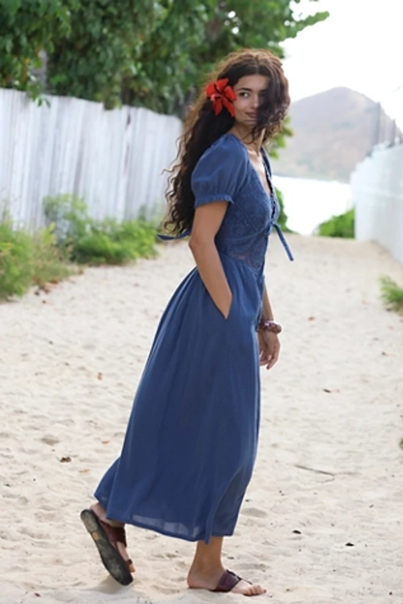 All You Need Is Lace Midi Dress