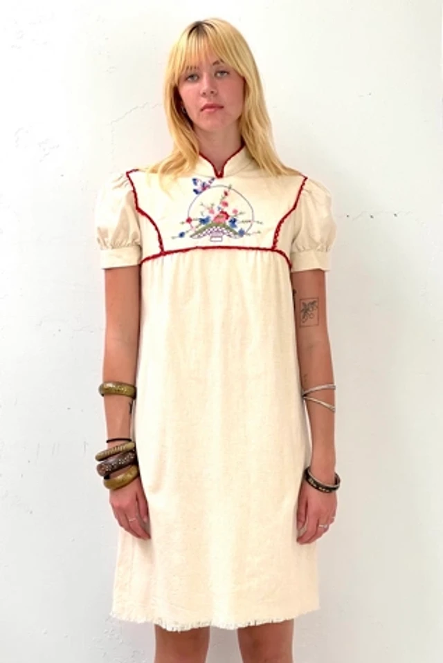 bali juliet embroidered mini dress dupe kayleeandrew on LTK