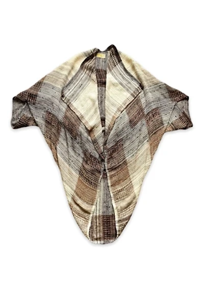Vintage Laise Adzer Woven Cocoon Wrap Selected by MARMALADE