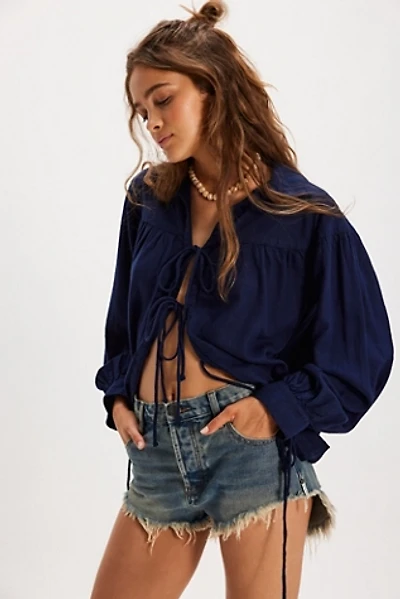 OneTeaspoon Outlaws Mid-Length Denim Shorts