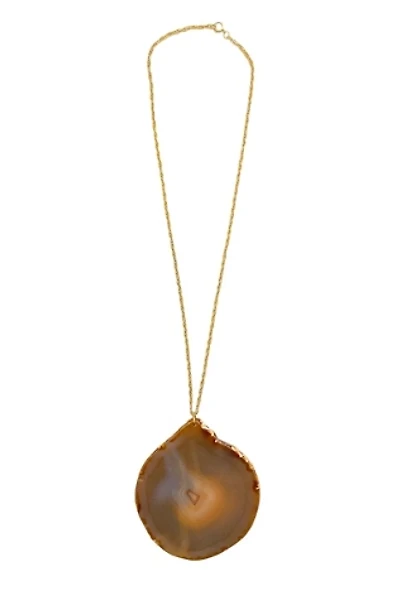 1970s Vintage Statement Stone Necklace  Selected by BusyLady Baca & The Goods