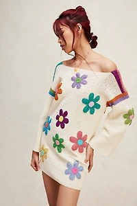 Sandrine Rose Robe Manches Dress