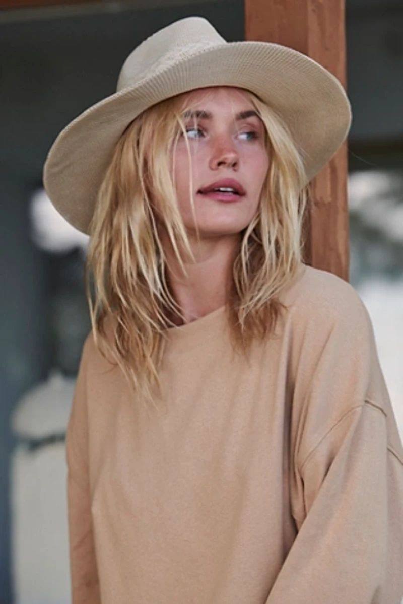 Arrow Woven Packable Hat
