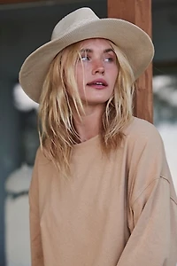Arrow Woven Packable Hat