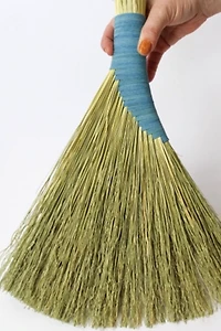 Sunhouse Craft Blue Moon Turkey Wing Hand Broom