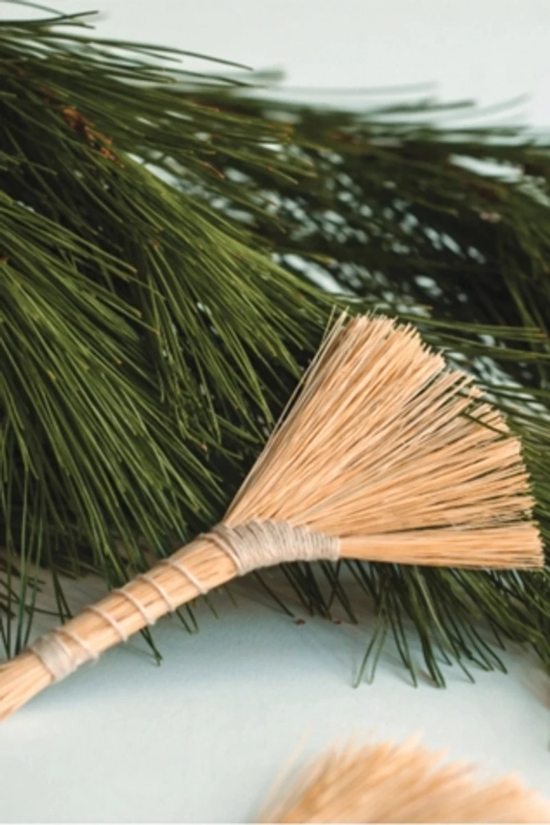 Sunhouse Craft Tiny Broom Ornament