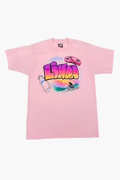 1980s Vintage One Of A Kind Airbrush Cyclist T-Shirt Selected by BusyLady Baca & The Goods