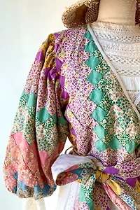 Farewell Francis Juliette Patchwork Blouse Selected by The Curatorial Dept.