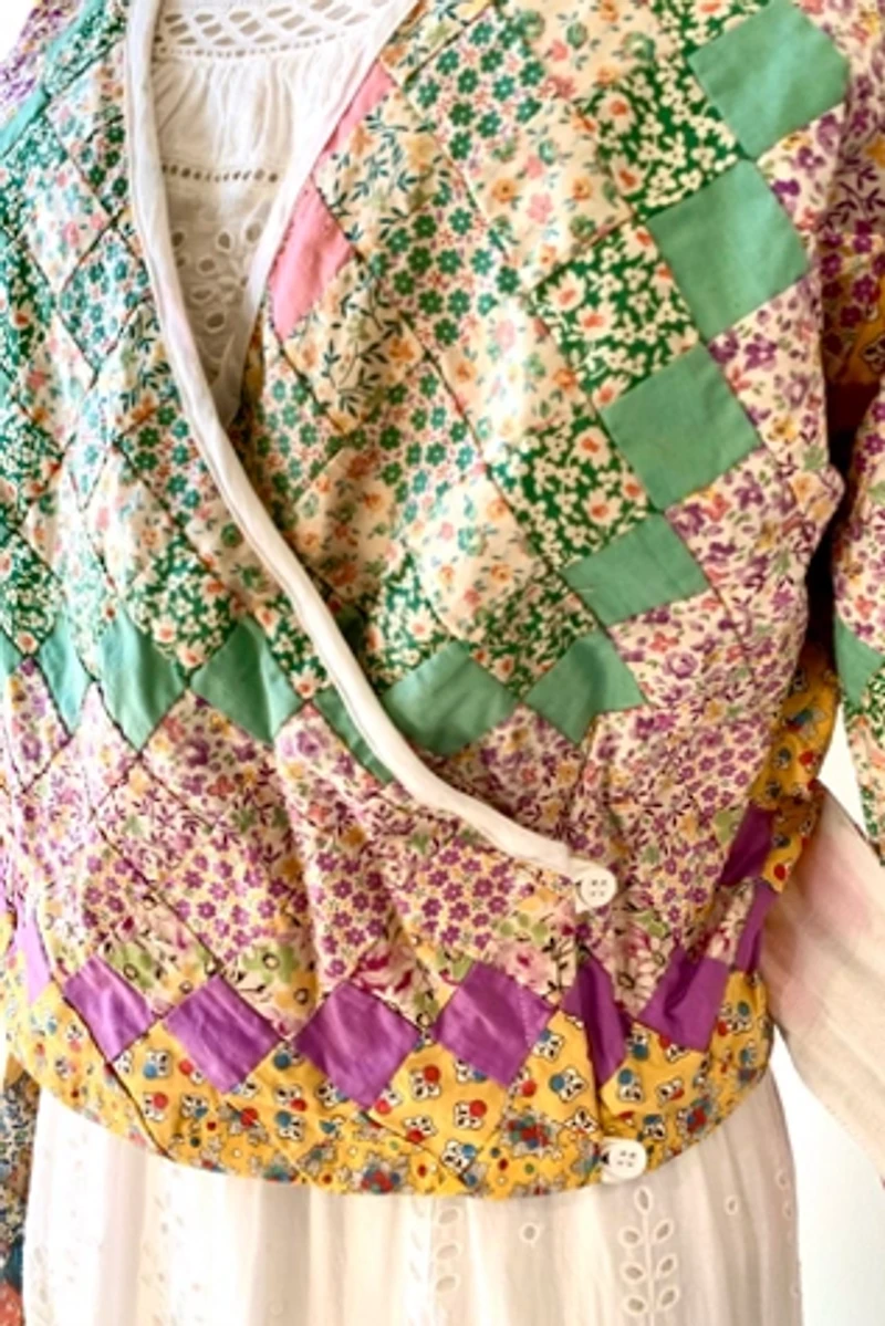 Farewell Francis Juliette Patchwork Blouse Selected by The Curatorial Dept.