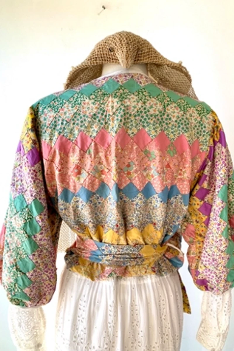 Farewell Francis Juliette Patchwork Blouse Selected by The Curatorial Dept.