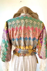 Farewell Francis Juliette Patchwork Blouse Selected by The Curatorial Dept.