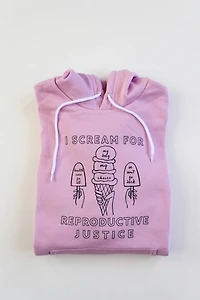 Overseasoned Ice Cream for Reproductive Justice Hoodie